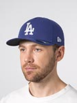 Бейсболка NEW ERA арт. 60646777 Los Angeles Dodgers MLB (темно-синий)